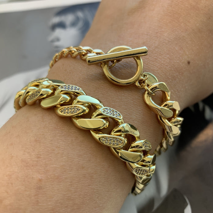 Cuban Link Bracelet - Gold
