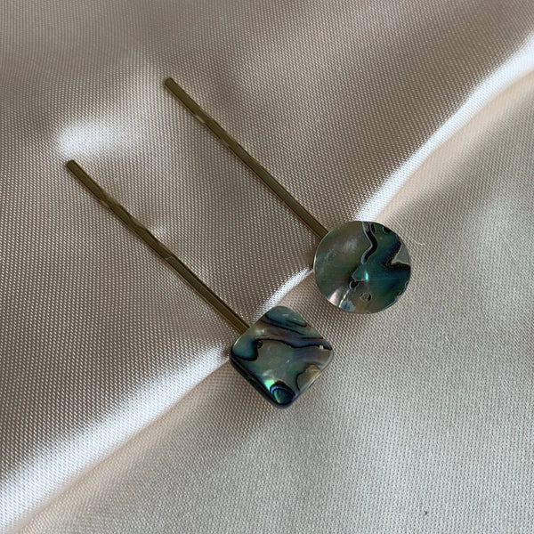 Abalone Shell Hair Clip – FALA Jewelry display picture 3