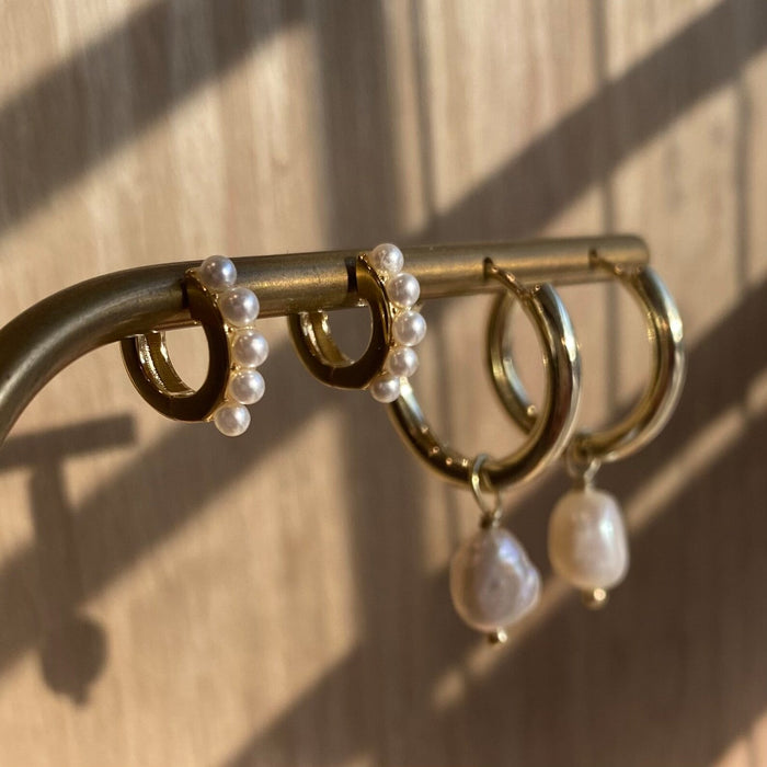 Dainty Pearl Earrings