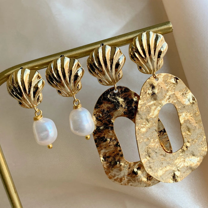 Shell Dangle Earrings