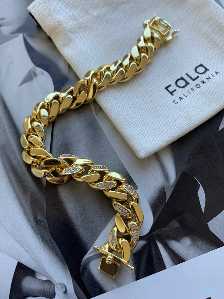 Cuban Link Bracelet - Gold