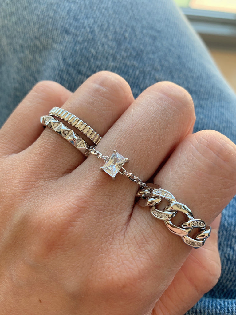 Dainty Ring Gold Stacking Ring Gemstone Ring Minimalist Ring