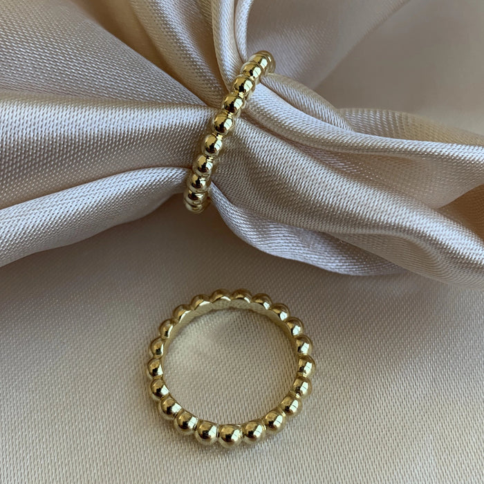 Dot Dainty Ring - Gold