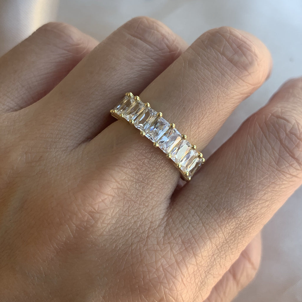 Chunky Cubic Zirconia Ring