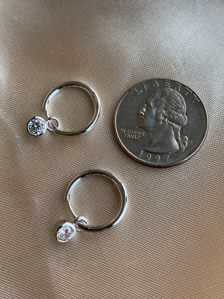 CHARM Hoop Earrings